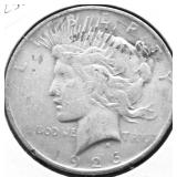 1926 PEACE DOLLAR VF