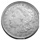 1921 MORGAN DOLLAR XF