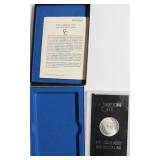 1884 CC CHOICE BU GSA MORGN DOLLAR W BOX PAPERS