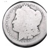 1900 O MORGAN  DOLLAR AG