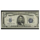 5 DOLLAR SILVER CERTIFICATE VF