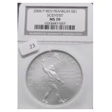 2006 P NGC MS70 SCIENTIST SILVER DOLLAR