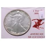 1988 SILVER EAGLE GEM