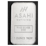 1  OZ .999 SILVER BAR
