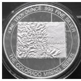 1 OZ .999 SILVER ROUND