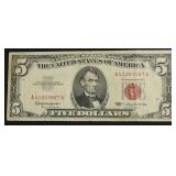 FIVE DOLLAR US LEGAL TENDER VF