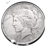 2023 D PEACE DOLLAR VF