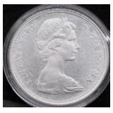 1967 CANADA SILVER DOLLAR GEM