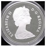 1982 PROOF CANADA SILVER DOLLAR