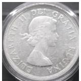 1964 CHOICE BU CANADA SILVER DOLLAR