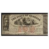 1964 100 $ GEORGIA NOTE VF