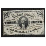 US FRACTIONAL 3 CENTS AU