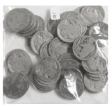 40 BUFFALO NICKELS