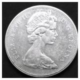1965 CANADA SILVER DOLLAR CHOICE BU