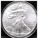 2018 SILVER EAGLE GEM