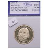 2007 S IGSPF70DC PRESIDENT DOLLAR