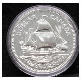 1979 CANADA SILVER DOLLAR GEM