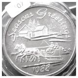 1 OZ .999 SILVER ROUND