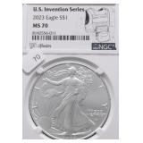 2023 NGC MS70 SILVER EAGLE