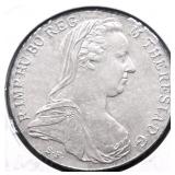 1780 AUASTRIA THELER RESTRIKE CHOICE BU