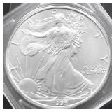 1999 SILVER EAGLE GEM