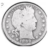 1899 BARBER QUARTER G