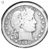 1900 BARBER QUARTER G