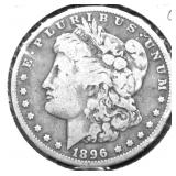 1896 O MORGAN DOLLAR VG