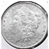 1904 O CHOICE BU MORGAN DOLLAR