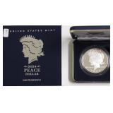 2024 PROOF PEACE DOLLAR W BOX
