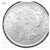 1921 CHOICE BU MORGAN DOLLAR