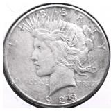 1923 S PEACE DOLLAR VF