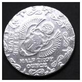 1/2 OZ  .999 SILVER ROUND