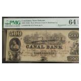 PMG MS64EPQ 500$ REMAINDER NOTE