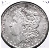 1904 O CHOICE BU MORGAN DOLLAR