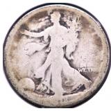 1918 WALKING HALF DOLLAR G