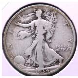1934 WALKING HALF DOLLAR VG