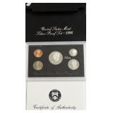 1996 SILVER PROOF SET