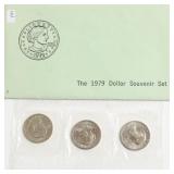 1979 SBA DOLLAR SOUVENIR SET