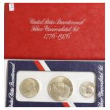 SILVER BICENTENNIAL MINT SET