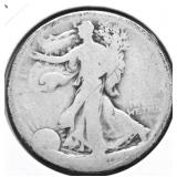 1920 S WALKING HALF DOLLAR AG