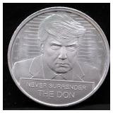 TRUMP 1 OZ .999 SILVER ROUND
