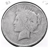 1923 D PEACE DOLLAR CULL