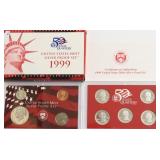 1999 SILVER  PROOF SET