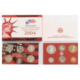 2004 SILVER PROOF SET