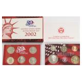 2002 SILVER PROOF SET