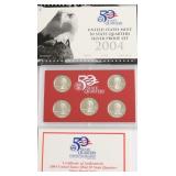 2004 SILVER PROOF QUARTER SET