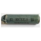 ROLL OF SILVER WAR NICKELS