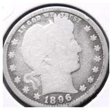 1896 BARBER QUARTER G