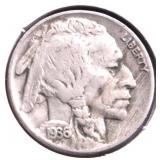 1936 BUFFALO NICKEL XF